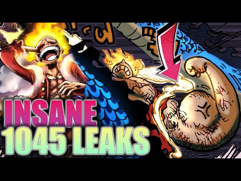 More INSANE One Piece Chapter 1045 Leaks 