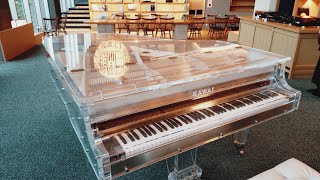 X JAPAN「TEARS」を弾いてみたのはクリスタルピアノがあったから。(゜∀゜)