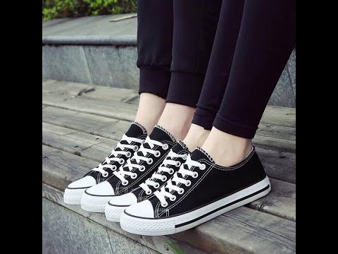 Bán buôn sỉ lẻ giày thể thao nữ - dép nữ - Giày sneaker nữ CV thấp cổ | bán giày thể thao nữ