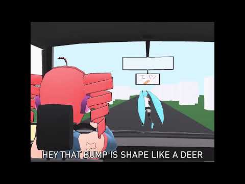 Driving In My Car Teto 3D Animation Teto