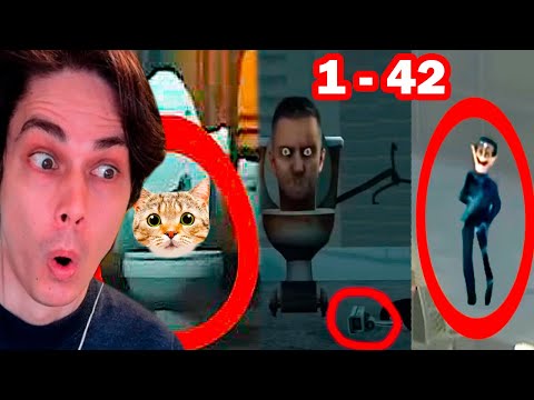 ВСЕ СЕКРЕТЫ СКИБИДИ ТУАЛЕТ - БОЛЬШОЙ ВЫПУСК! - Skibidi Toilet (1-42) ALL Secrets & Easter Eggs
