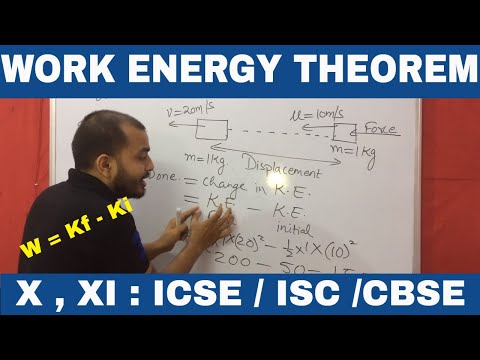 Video: Lagi bang totoo ang work energy theorem?