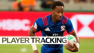 Player Tracking Top 5 Fastest Speeds At The Cape Town Sevens