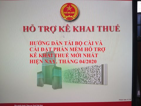 HƯỚNG DẪN TẢI PHẦN MỀM HTKK TRÊN TỔNG CỤC THUẾ MỚI NHẤT HIỆN NAY