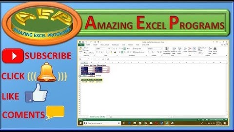 Conversion between XYZ and Offset Distance & Elevation