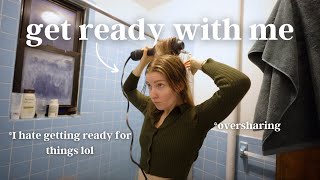 Getting ready for a night out *chatty oversharing*. Vlogmas day 18.