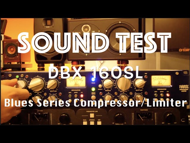 DBX160SL SOUND TEST - YouTube