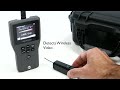 Detektor odposlechů, spy kamer a GPS lokátorů Spytechnology JJN Digital PRO-W12DX