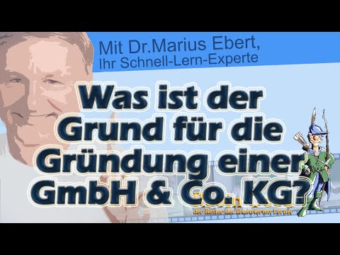 Update Was ist der Grund für die Gründung einer GmbH \u0026 Co. KG?