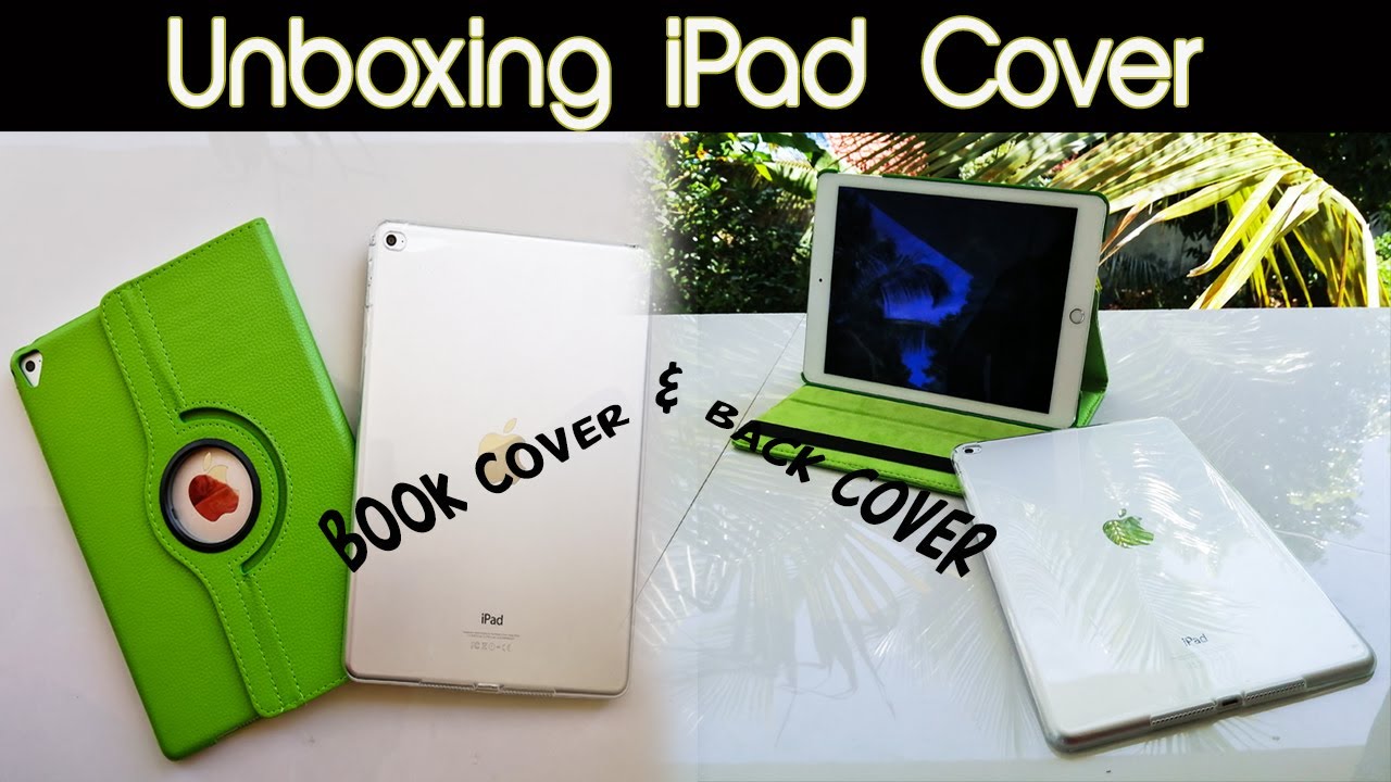 Unboxing iPad cover (BOOK COVER&BACK COVER) II Case of APPLE iPad Air 2