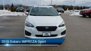 2019 Subaru IMPREZA Sport Kenosha  Milwaukee  Waukegan  Racine  Arlington Heights