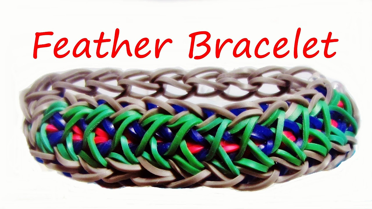 Fishtail Loom Bracelet - Tutorial || Rainbow Loom - YouTube