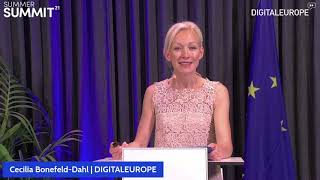 DIGITALEUROPE's Summer Summit 2021: Opening remarks by Cecilia Bonefeld-Dahl and Hilary Mine
