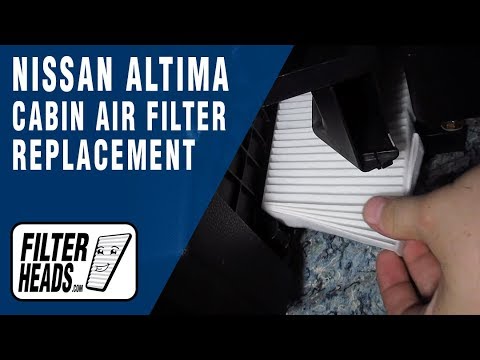 Video: 2007-yilgi Nissan Altima-dagi kabina havo filtri qayerda?
