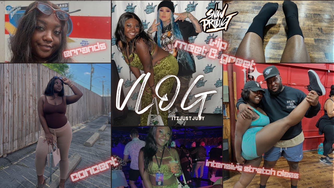 WEEKLY VLOG ♡ MEETING SNOW THA PRODUCT & MORE! | ITZJUSTJUDY - YouTube