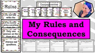 My Rules and Consequences