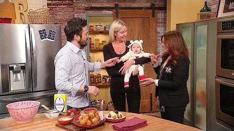 Chef Fabio Vivianis Adorable Family Stops By!