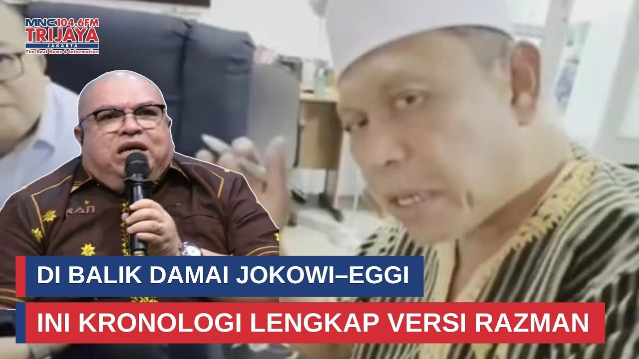 Terkuak! Kronologi Pertemuan Jokowi dan Eggi Sudjana Dibongkar Razman I Rakyat Bersuara
