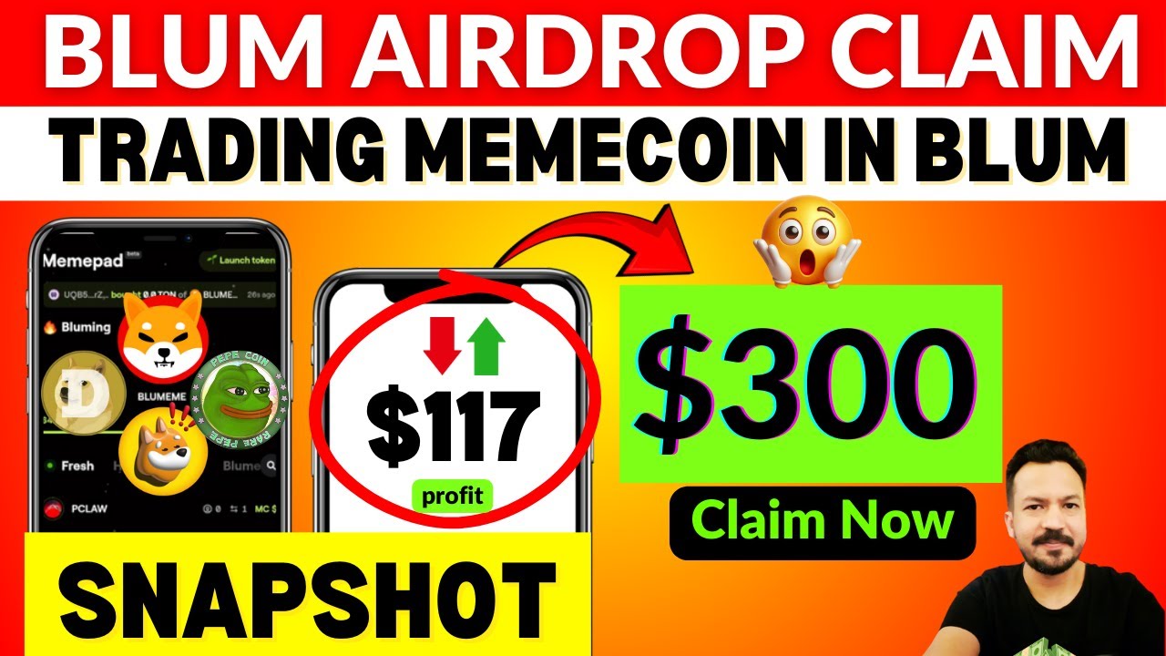 BLUM AIRDROP UPDATE 🔥 TRADING IN BLUM MEMEPAD ✅️DUCKCHAIN AIRDROP SNAPSHOT | BOOL NETWORK AIRDROP