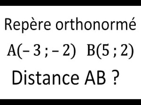 Vidéo: Comment Trouver La Distance Entre Deux Points
