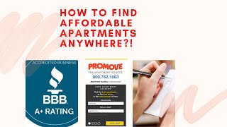 How to find affordable apartments anywhere