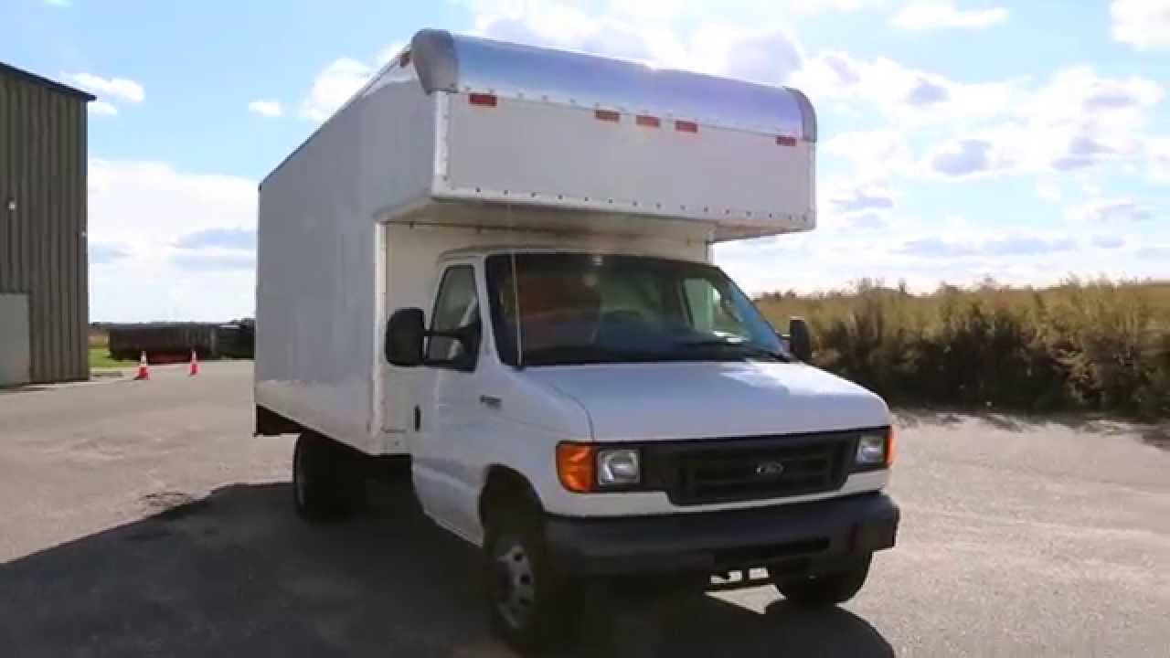 06 Ford 50 Econoline 16 Box Truck For Sale Cab Over W Lots Of Room Youtube