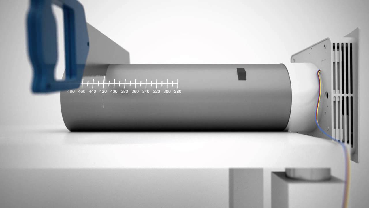 Do it with Marley: Install the Fresh Air Heat Recovery Unit - YouTube