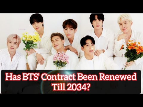 Has BTS' contract been renewed till 2034? What Is Difference Between ...