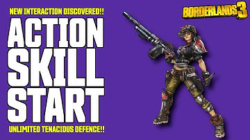 Borderlands 3 - NEW INTERACTION DISCOVERED ON MOZE FOR DAMAGE BUFF - Action Skill Start