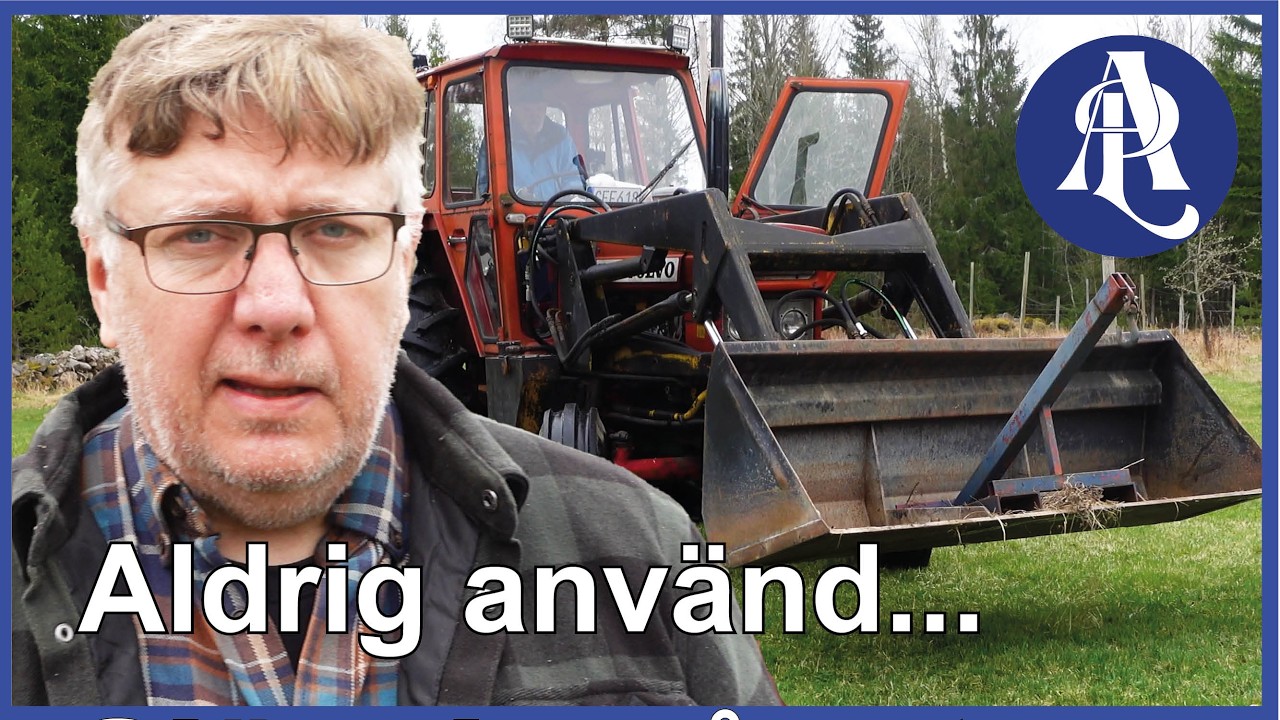 Då är det bra att ha en traktor