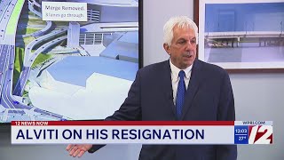 'I was not fired': Alviti writes letter to Rhode Islanders on resignation
