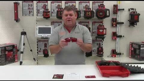 RedBack Lasers DLD5X Dot and Line Laser Level - unboxing