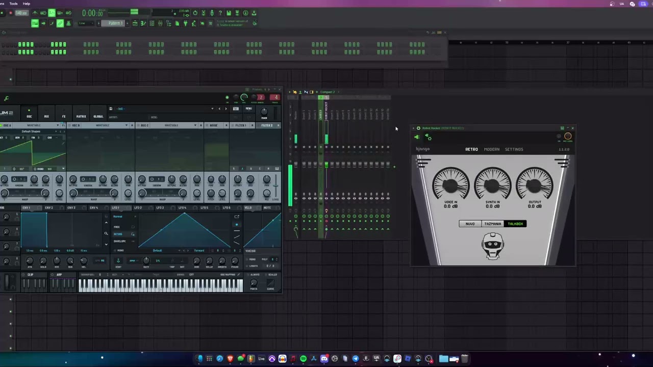 How to use bjango's Robot Rocket in FL Studio