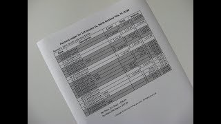 Girling Law Rent Ledger Template Instructions