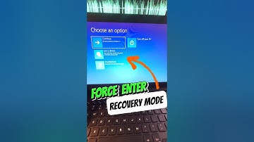 How to Enter Recovery Mode When Nothing Else Works #windows11 #tech #bluescreenerror #shorts