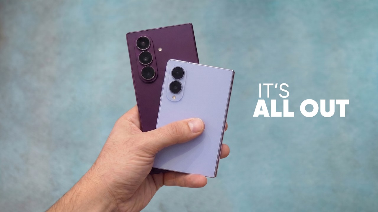 Video hands on thuc te Samsung Galaxy Z Fold 8 vua xuat hien sat ngay ra mat