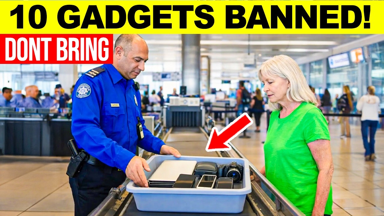 TSA Will Confiscate These 10 Electronics in 2026 (Senior Alert!)