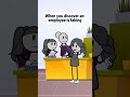 When you discover an employee is faking #animations  #foryou  #manager  #work # #dailywork  #fyp