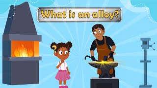 What is an alloy?|what is an alloy for kids |metal alloys explained |science facts for kids | Alloys
