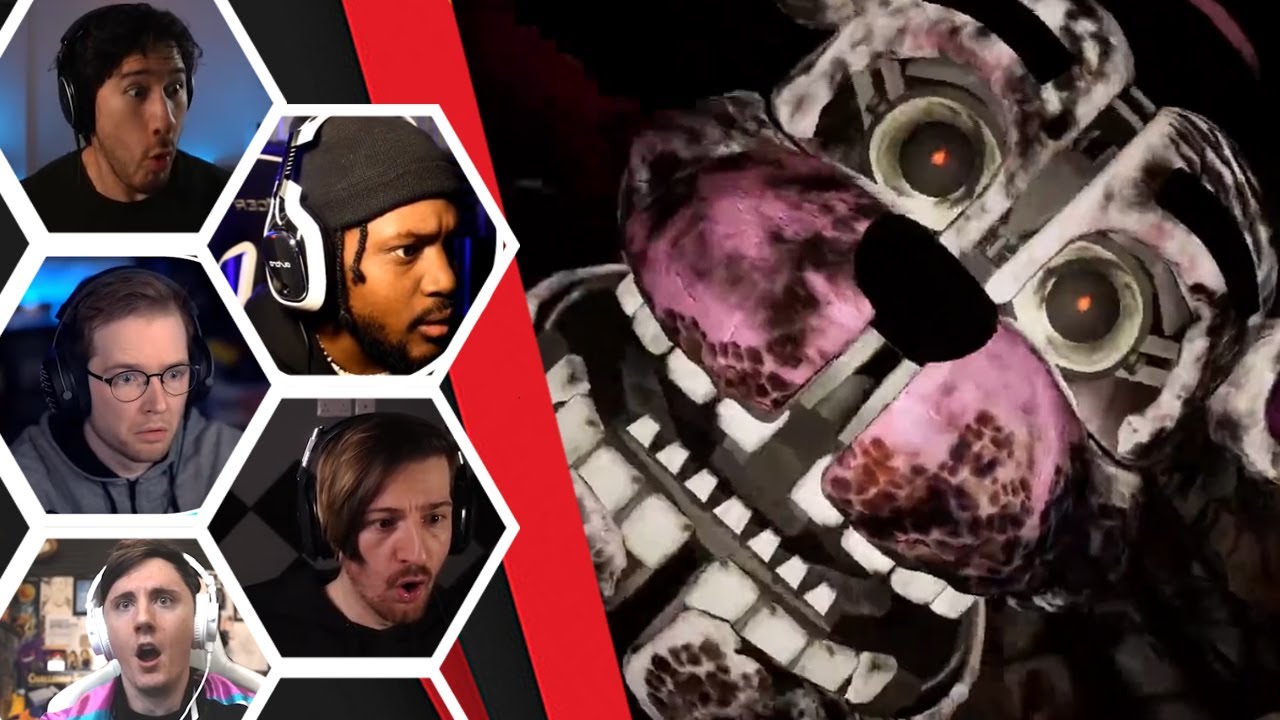 Lets Player's Reaction To Encountering The Blob - FNAF Security Breach