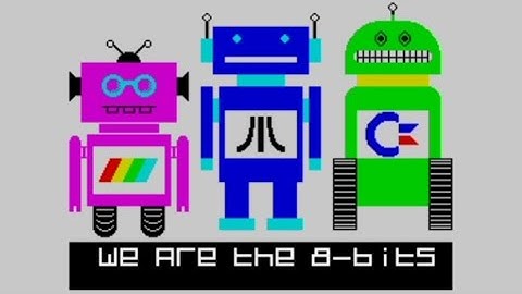 ZX Spectrum 128k: "We Are The 8-Bits" Demo (2023)