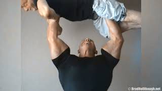 Legendary Brad Does Gorilla Press