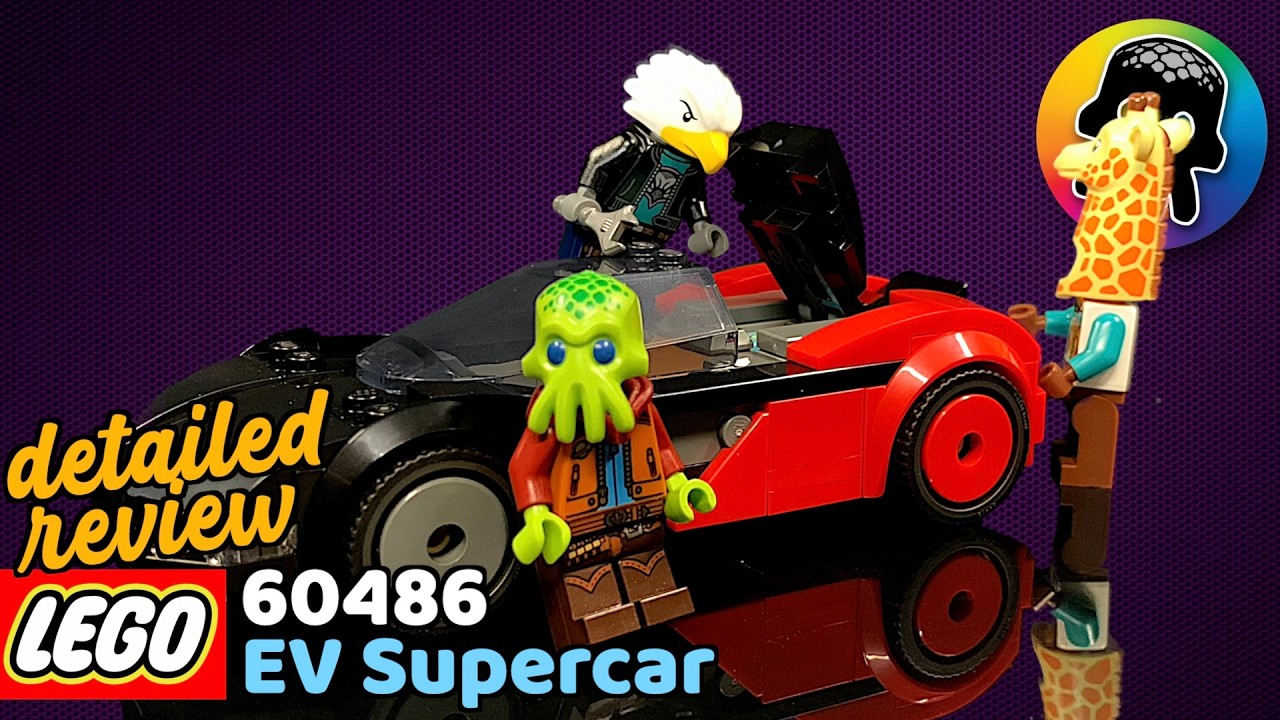 LEGO EV Supercar 60486 Review - YouTube