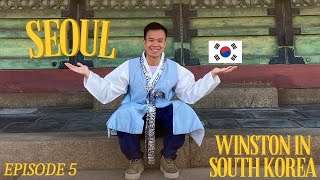 Wearing a Hanbok in Gyeongbokgung Palace | EP 5 | Winston in South Korea