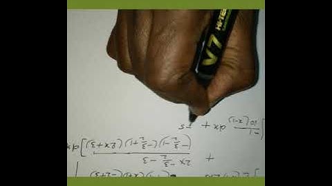 TYPE-1 problem 2 for partial fraction by integration by shortcut method