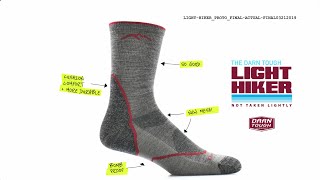 The Light Hiker Sock - Nothing Taken Lightly