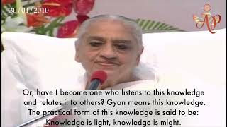 Bapdada (Part 6) - May 15, 2026 - Knowledge is light  Knowledge is might