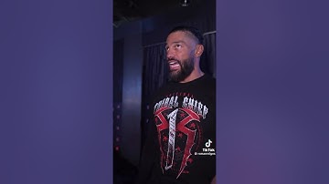 Behind the Scenes with the Tribal Chief #MSG ☝🏽 #WWERAW