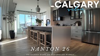 Cedarglen Homes Nanton 26 2186 Sf 3 Beds 2.5 Baths Seton Se Calgary New Home For Sale