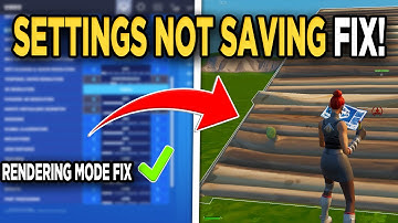 How To Fix Fortnite Stuck On DX11,12 & Performance Mode! | Fortnite Rendering Mode Not Changing Fix!